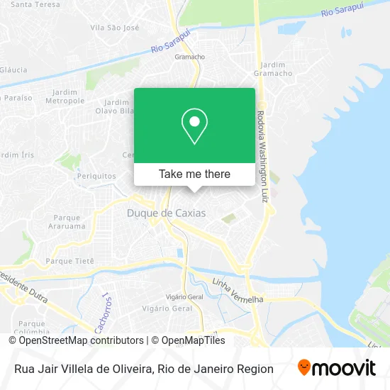 Rua Jair Villela de Oliveira map