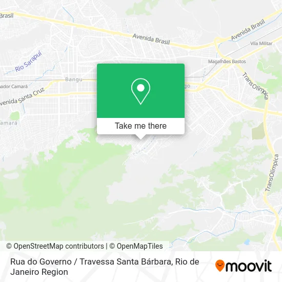Rua do Governo / Travessa Santa Bárbara map