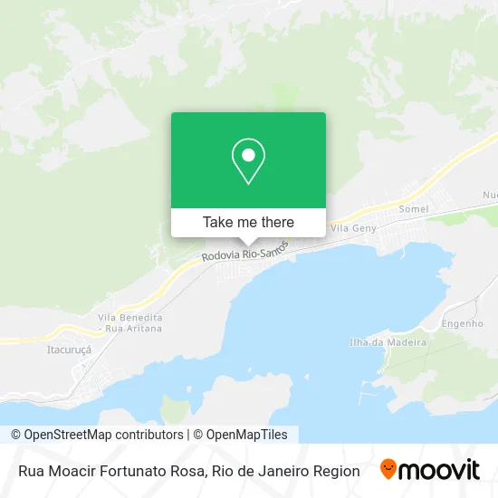 Rua Moacir Fortunato Rosa map