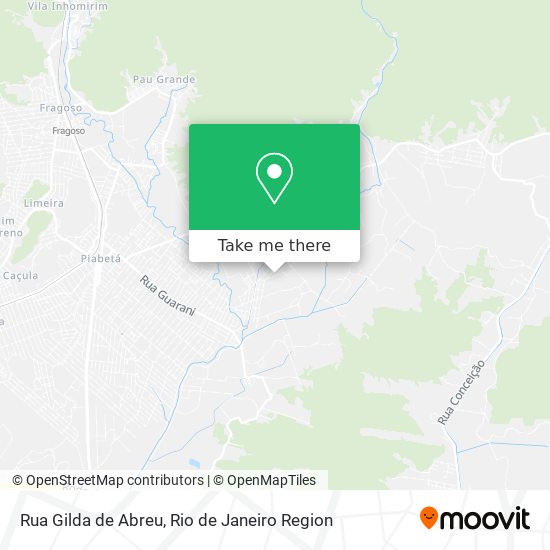 Rua Gilda de Abreu map