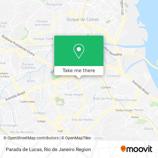 Parada de Lucas map