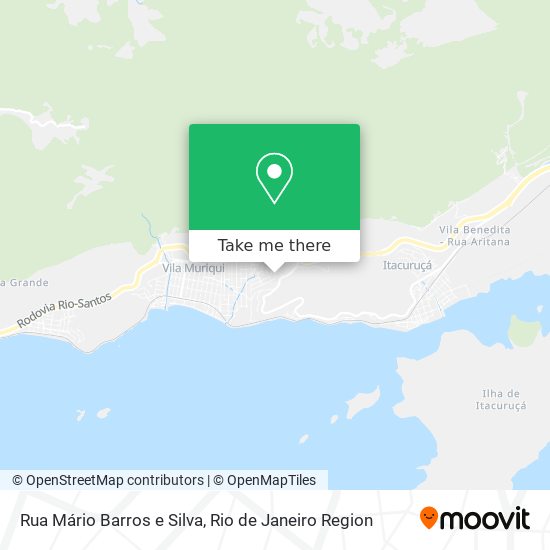Rua Mário Barros e Silva map