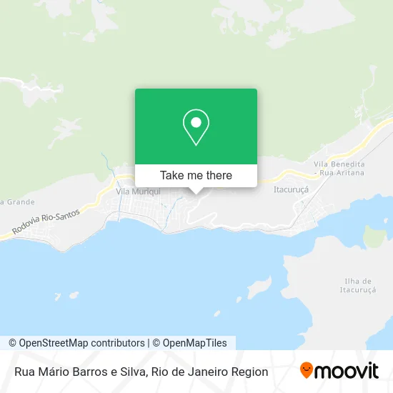 Rua Mário Barros e Silva map