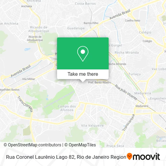 Rua Coronel Laurênio Lago 82 map