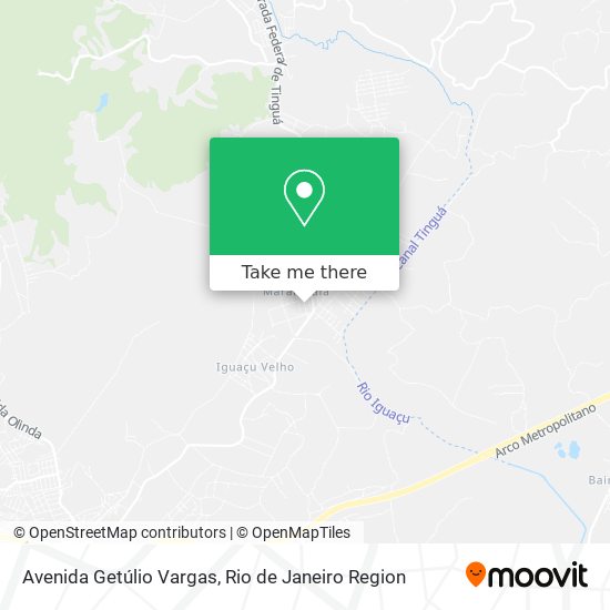 Avenida Getúlio Vargas map