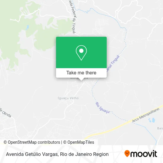 Avenida Getúlio Vargas map