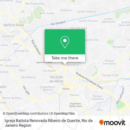 Igreja Batista Renovada Ribeiro de Querite map