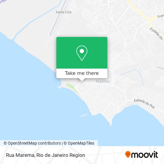 Rua Marema map