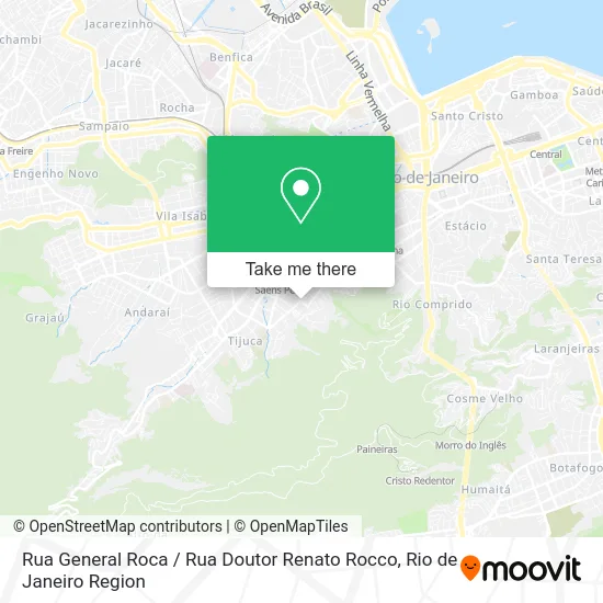 Rua General Roca / Rua Doutor Renato Rocco map