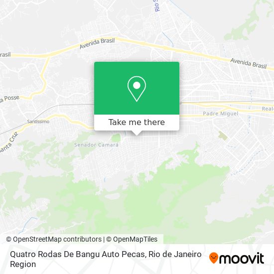 Quatro Rodas De Bangu Auto Pecas map