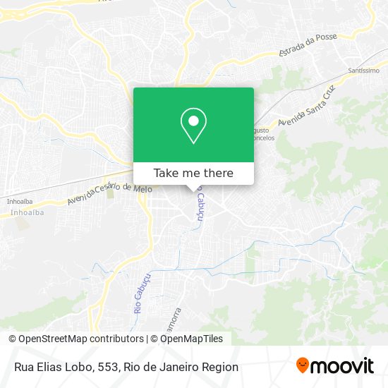 Mapa Rua Elias Lobo, 553