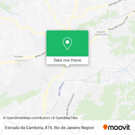 Estrada da Cambóta, 876 map