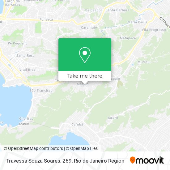 Mapa Travessa Souza Soares, 269