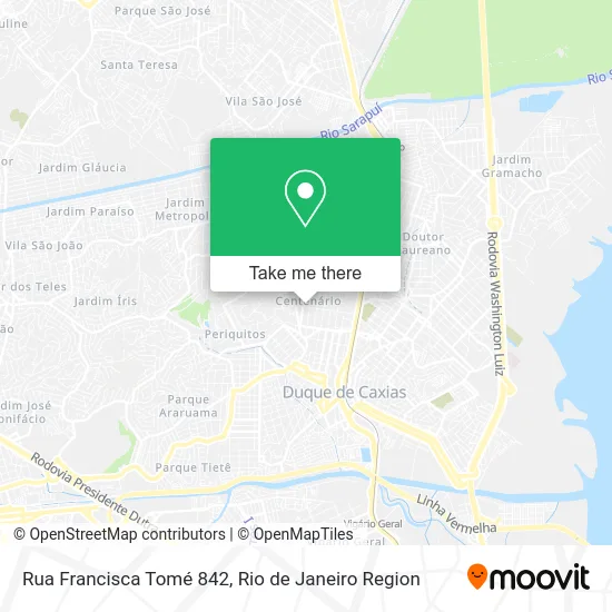 Rua Francisca Tomé 842 map