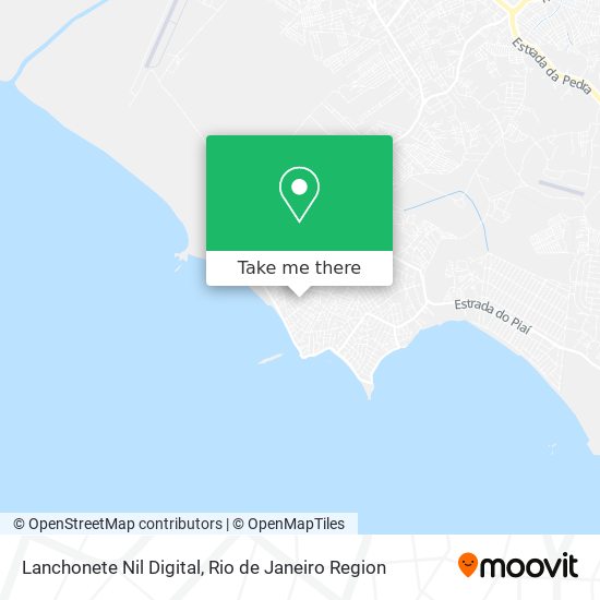 Lanchonete Nil Digital map