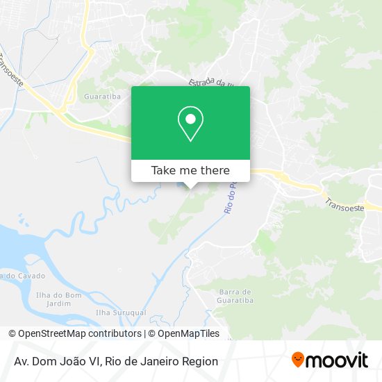 Av. Dom João VI map