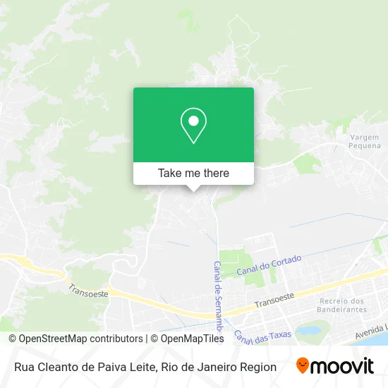 Rua Cleanto de Paiva Leite map