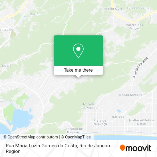 Rua Maria Luzia Gomes da Costa map