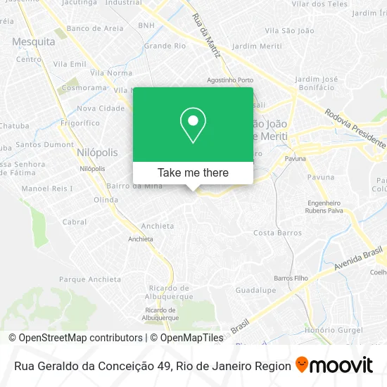 Rua Geraldo da Conceição 49 map