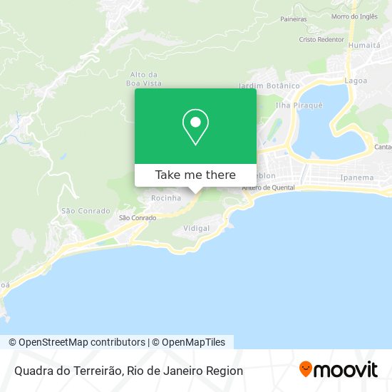 Quadra do Terreirão map