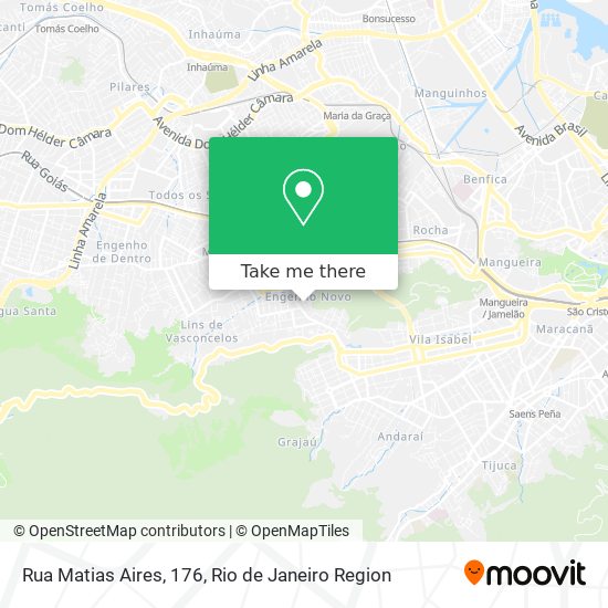 Mapa Rua Matias Aires, 176