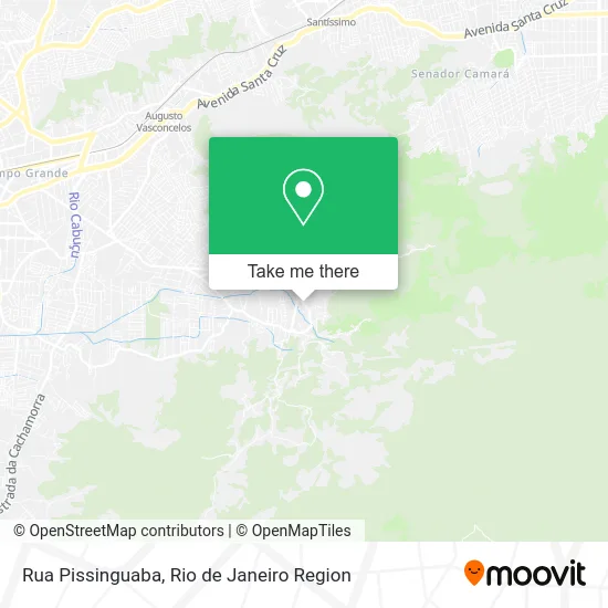 Rua Pissinguaba map