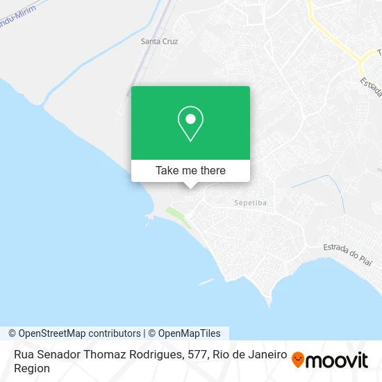 Rua Senador Thomaz Rodrigues, 577 map
