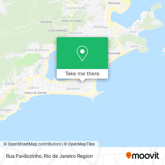 Rua Pavãozinho map