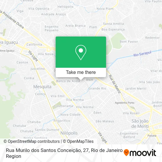 Rua Murilo dos Santos Conceição, 27 map