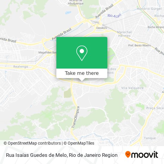 Rua Isaías Guedes de Melo map