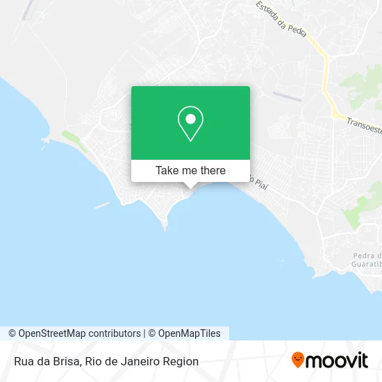 Rua da Brisa map