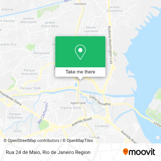 Rua 24 de Maio map