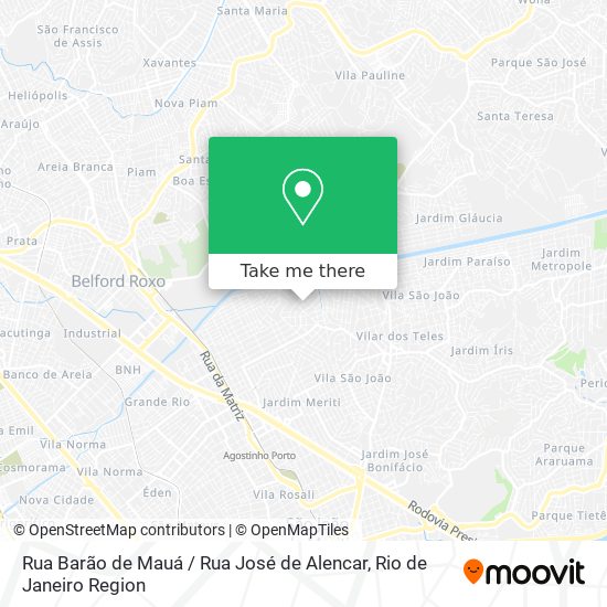 Rua Barão de Mauá / Rua José de Alencar map