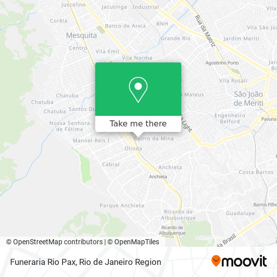 Funeraria Rio Pax map