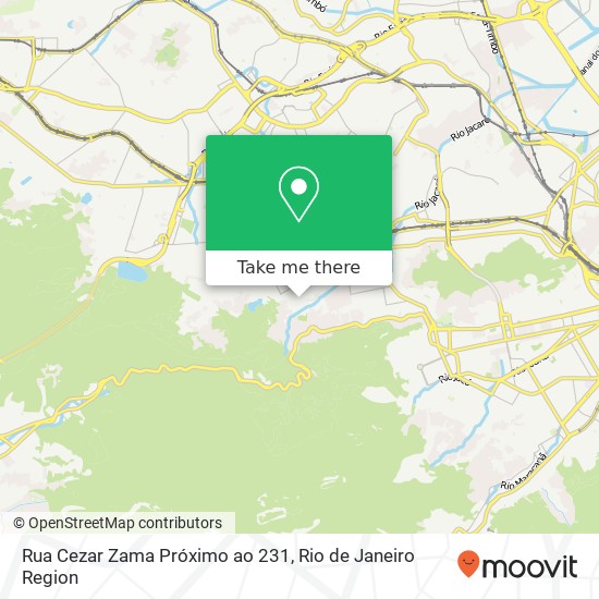 Rua Cezar Zama Próximo ao 231 map