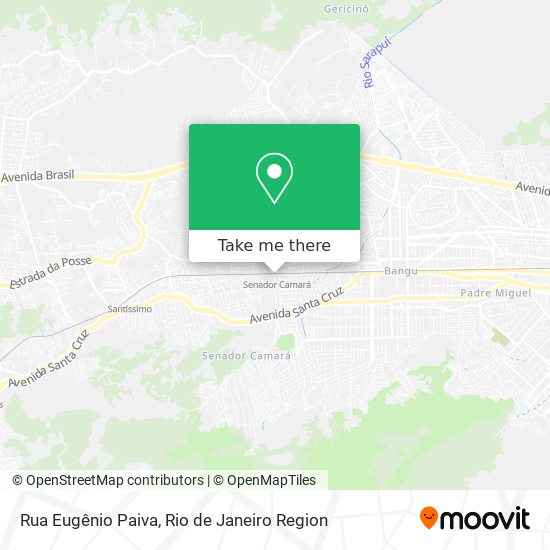 Rua Eugênio Paiva map