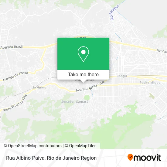 Rua Albino Paiva map