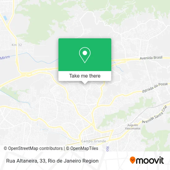 Rua Altaneira, 33 map