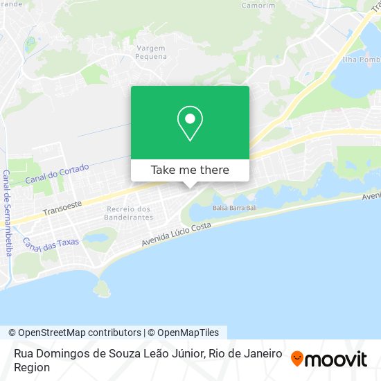 Rua Domingos de Souza Leão Júnior map