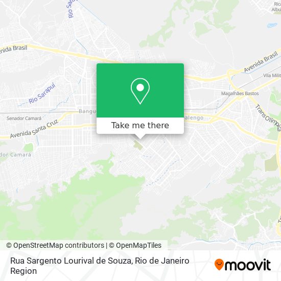 Mapa Rua Sargento Lourival de Souza