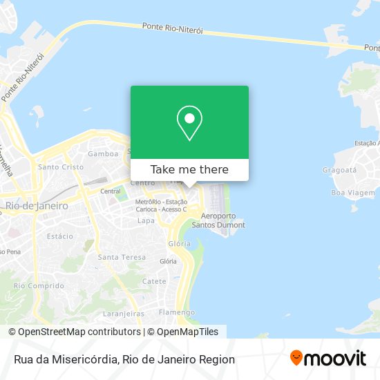 Mapa Rua da Misericórdia