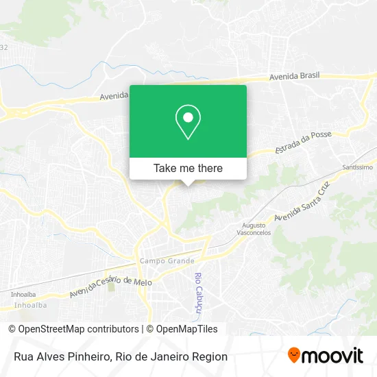 Rua Alves Pinheiro map