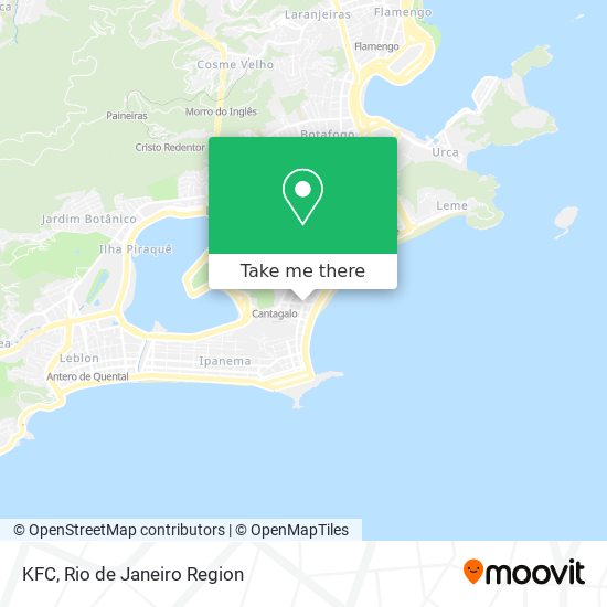 KFC map