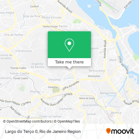 Mapa Largo do Terço 0