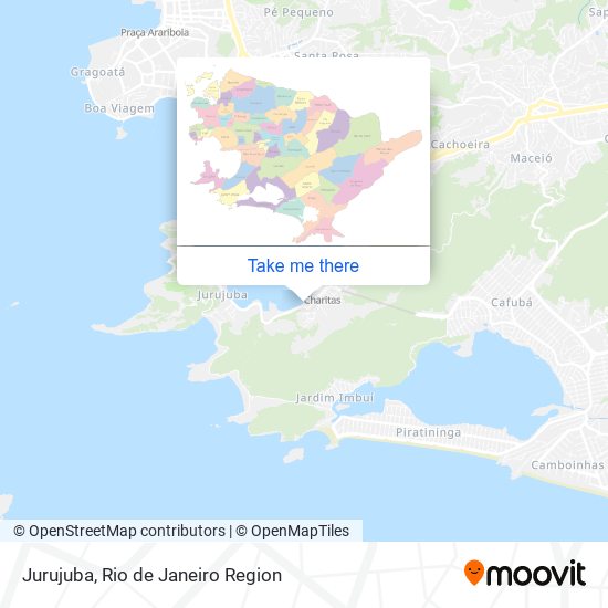 Jurujuba map