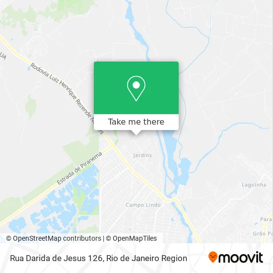 Rua Darida de Jesus 126 map