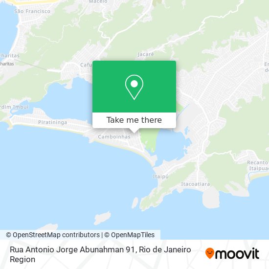 Mapa Rua Antonio Jorge Abunahman 91