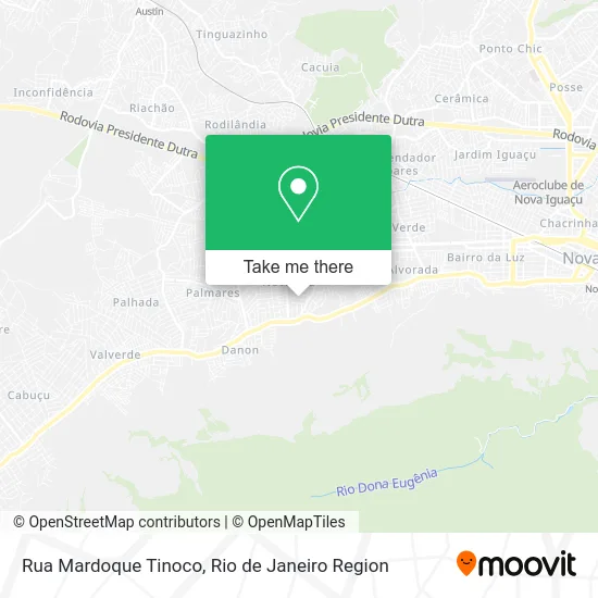 Rua Mardoque Tinoco map
