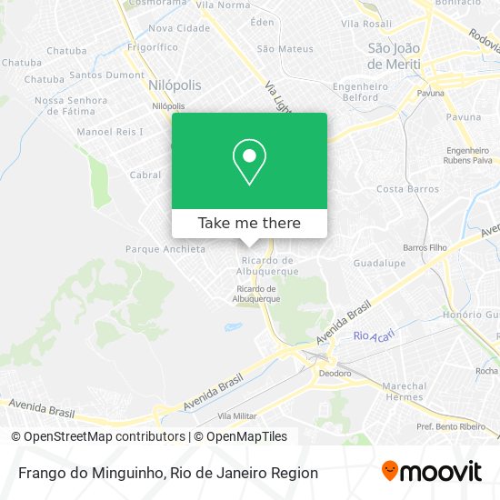 Frango do Minguinho map