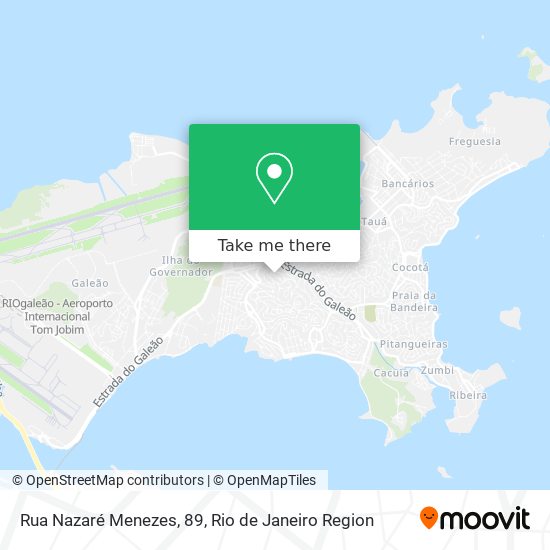 Rua Nazaré Menezes, 89 map